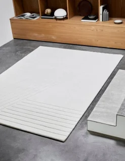 Woud Kyoto matta, 170 x 240 cm, off white