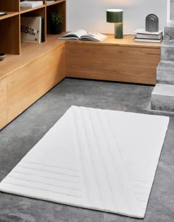 Woud Kyoto matta, 90 x 140 cm, off white