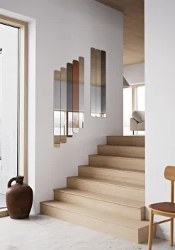 Woud Logs spegel, 5 spegelglas