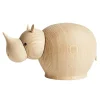 Woud Rina Rhinoceros figurin, medium
