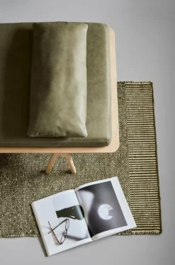 Woud Rombo matta 75 x 200 cm, grön