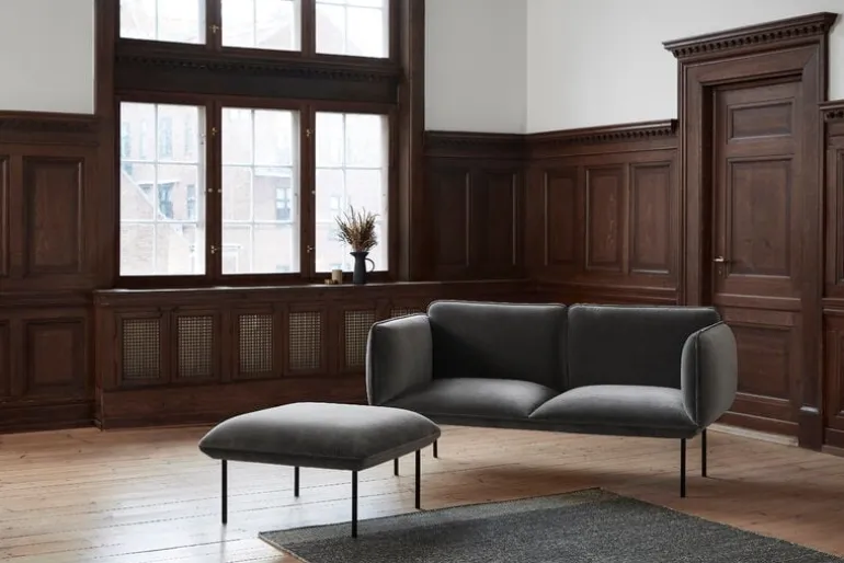 Woud Rombo matta 170 x 240 cm, grön