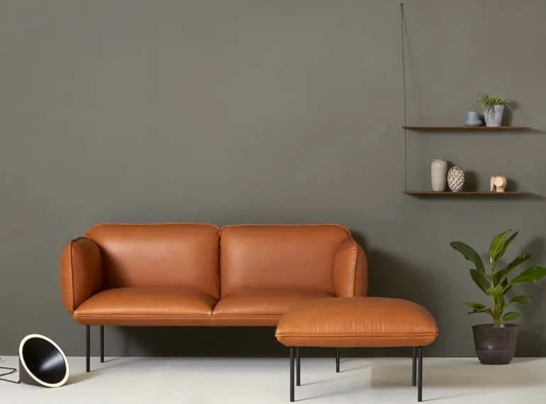 Woud Stedge hylla 60 cm, rökt ek