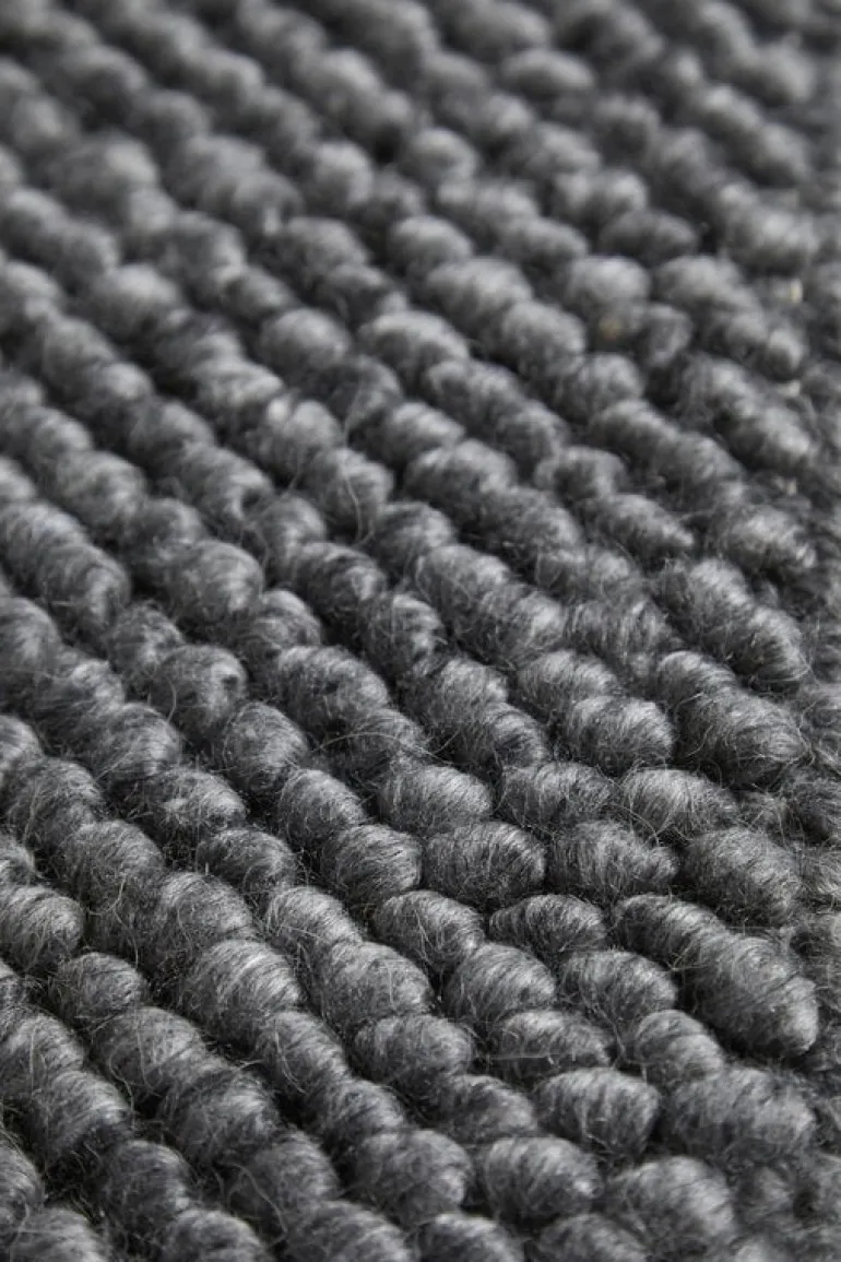 Woud Tact matta, 200 x 300 cm, antracitgrå