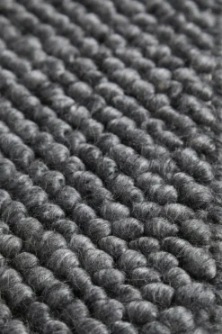 Woud Tact matta, 170 x 240 cm, antracitgrå