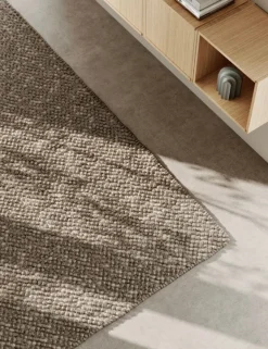 Woud Tact matta, 170 x 240 cm, brun