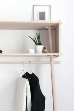 Woud Töjbox klädhängare, stor, ek