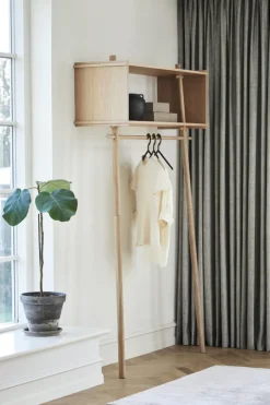 Woud Töjbox klädhängare, stor, ek