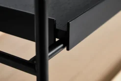 Woud Tray hög hylla, 2 svart - 4 ek