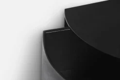 Woud Wallie vägghängd låda, svart