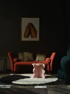 Woven Works Arc matta, svart och vit