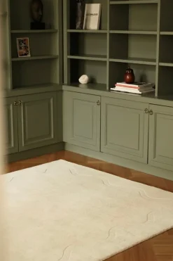 Woven Works Ribbon matta, vit