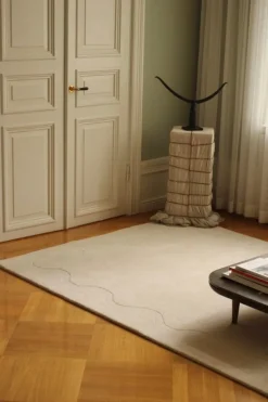 Woven Works Ribbon matta, vit