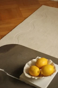 Woven Works Ribbon matta, vit