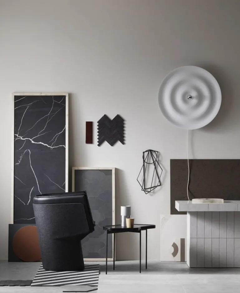 Wästberg w171 Alma vägglampa, signal white