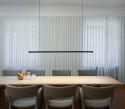 Wästberg w181 Linier hänglampa, 3000K, dimbar, svart