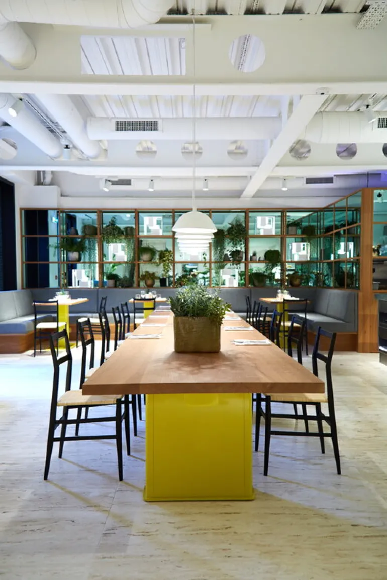 Wästberg w103 Sempé s3 pendellampa, traffic white