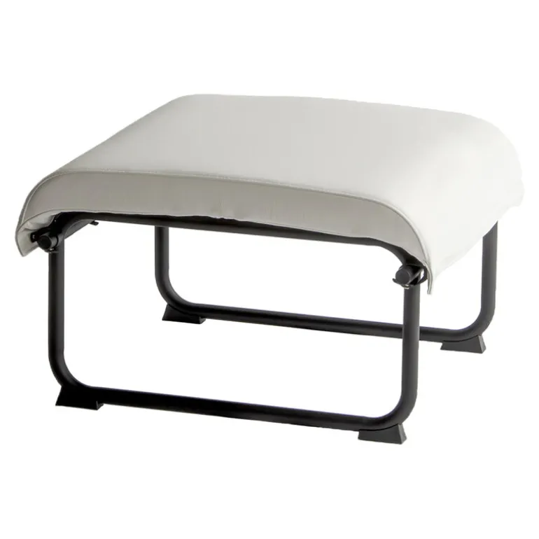 Yrjö Kukkapuro Remmi fotpall, svart - vit läder