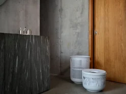 Zone Denmark Ume tvättkorg, 54 cm, vit