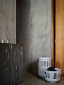 Zone Denmark Ume tvättkorg, 54 cm, vit