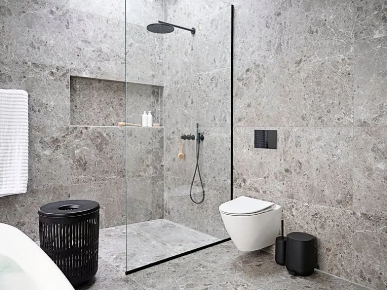 Zone Denmark Ume tvättkorg, 54 cm, svart