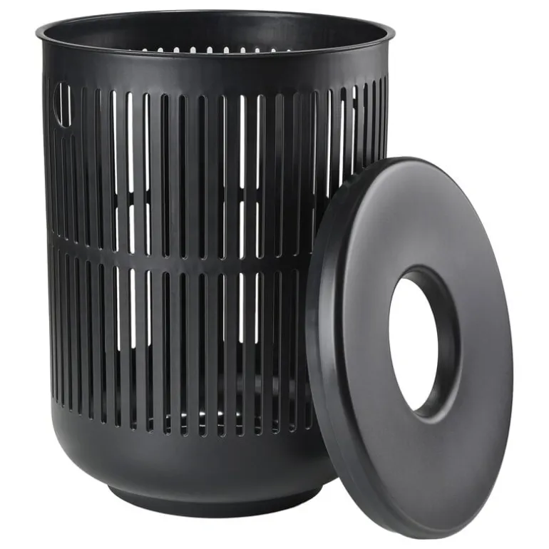 Zone Denmark Ume tvättkorg, 54 cm, svart